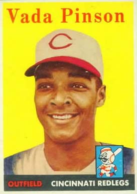 1958 Topps Vada Pinson #420 Baseball Card