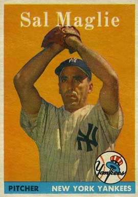 1958 Topps Sal Maglie #43 Baseball Card