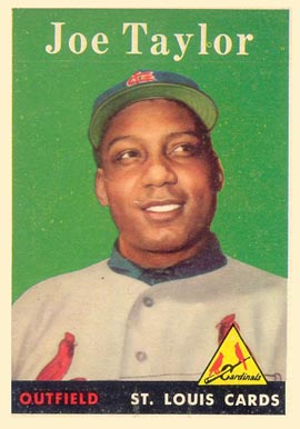 1958 Topps Joe Taylor #451 Baseball Card