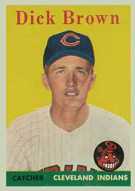 1958 Topps Dick Brown #456 Baseball Card