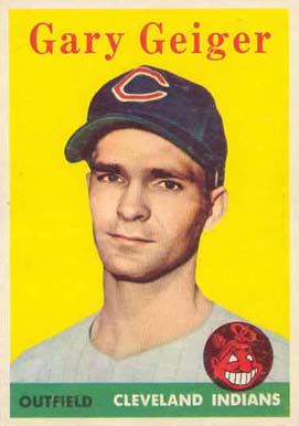 1958 Topps Gary Geiger #462 Baseball Card