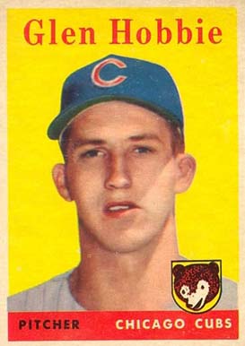 1958 Topps Glen Hobbie #467 Baseball Card