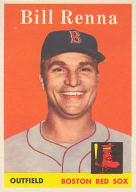 1958 Topps Bill Renna #473 Baseball Card