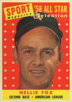 1958 Topps Nellie Fox #479 Baseball Card