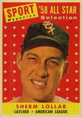 1958 Topps Sherman Lollar #491 Baseball Card