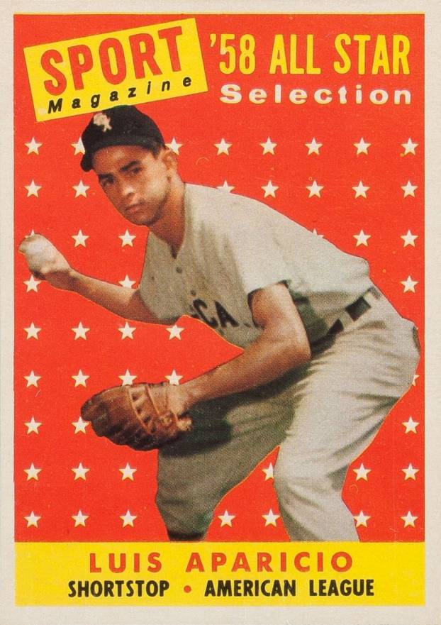 1958 Topps Luis Aparicio #483 Baseball Card