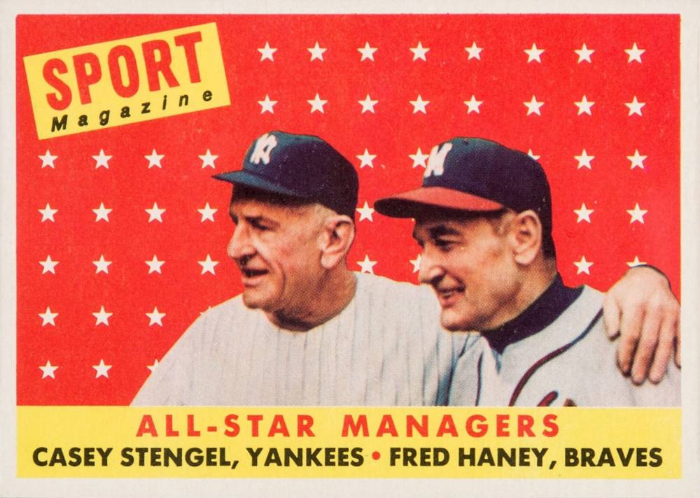 1958 Topps All-Star Managers #475 Baseball Card