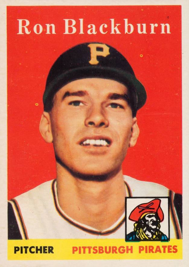 1958 Topps Ron Blackburn #459 Baseball Card