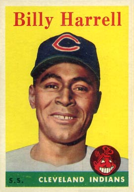 1958 Topps Billy Harrell #443 Baseball Card