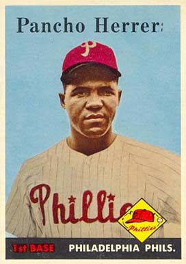 1958 Topps Pancho Herrera #433e Baseball Card