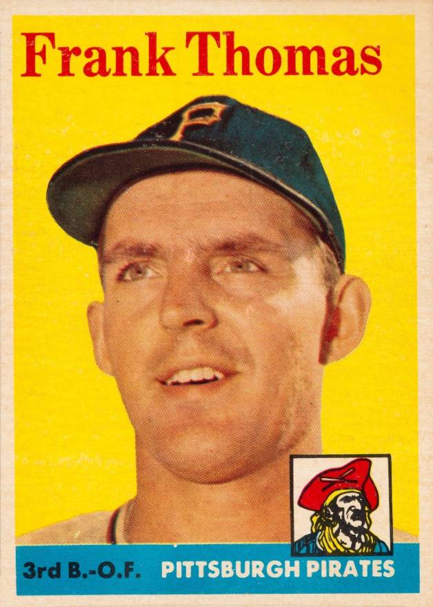 1958 Topps Frank Thomas #409 Baseball Card