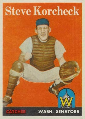 1958 Topps Steve Korcheck #403 Baseball Card