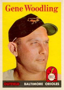1958 Topps Gene Woodling #398 Baseball Card