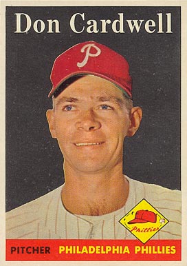 1958 Topps Don Cardwell #372 Baseball Card