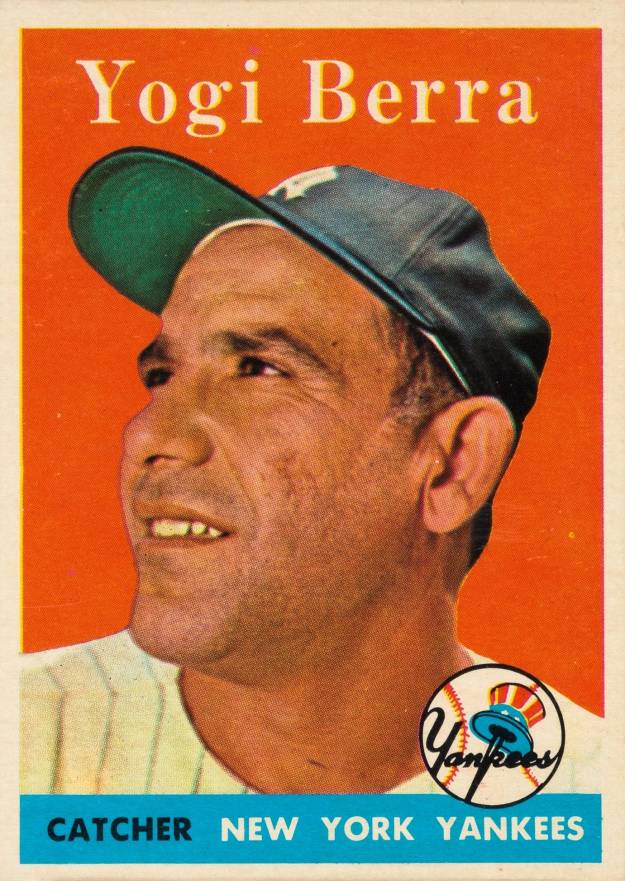 1958 Topps Yogi Berra #370 Baseball Card