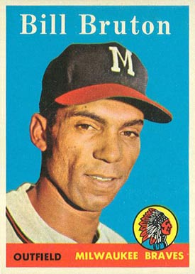 1958 Topps Bill Bruton #355 Baseball Card