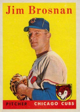 1958 Topps Jim Brosnan #342 Baseball Card