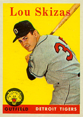 1958 Topps Lou Skizas #319 Baseball Card