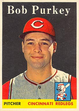 1958 Topps Bob Purkey #311 Baseball Card