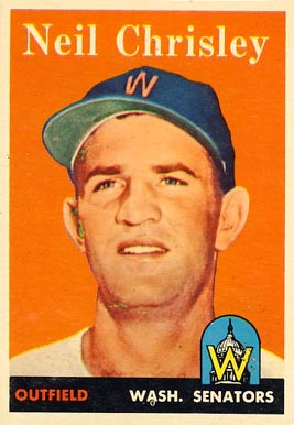 1958 Topps Neil Chrisley #303 Baseball Card