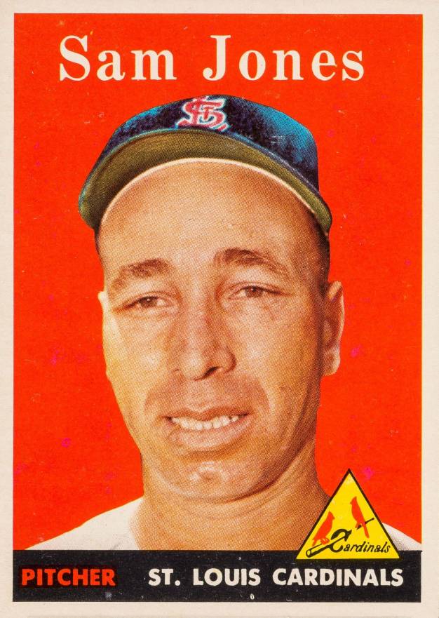 1958 Topps Sam Jones #287 Baseball Card