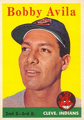 1958 Topps Bobby Avila #276 Baseball Card