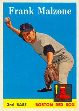 1958 Topps Frank Malzone #260 Baseball Card