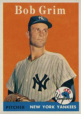 1958 Topps Bob Grim #224 Baseball Card