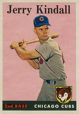 1958 Topps Jerry Kindall #221 Baseball Card
