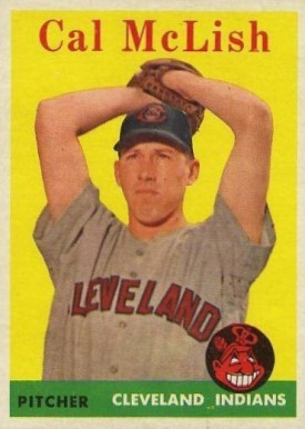 1958 Topps Cal McLish #208 Baseball Card