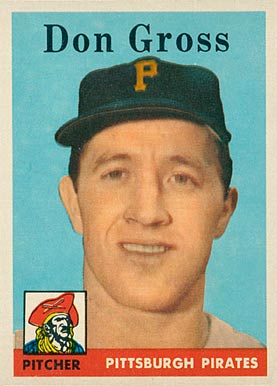 1958 Topps Don Gross #172 Baseball Card