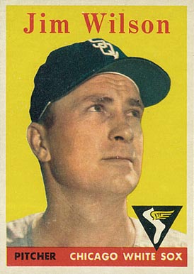 1958 Topps Jim Wilson #163 Baseball Card