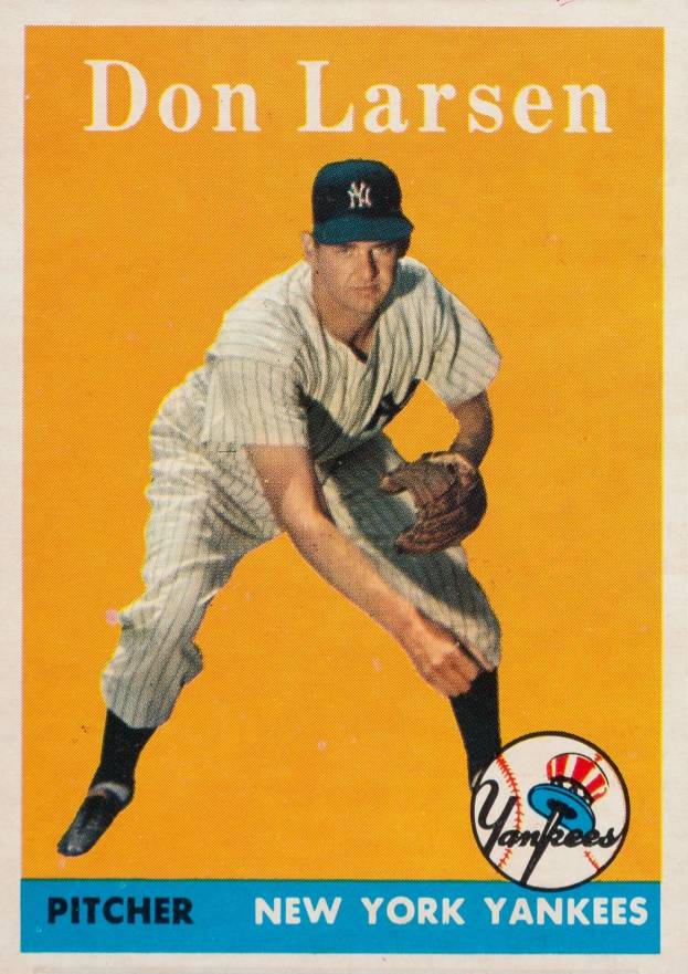 1958 Topps Don Larsen #161 Baseball Card