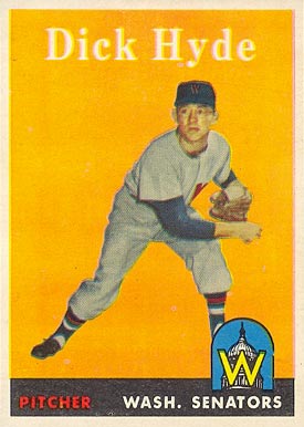 1958 Topps Dick Hyde #156 Baseball Card