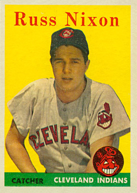 1958 Topps Russ Nixon #133 Baseball Card