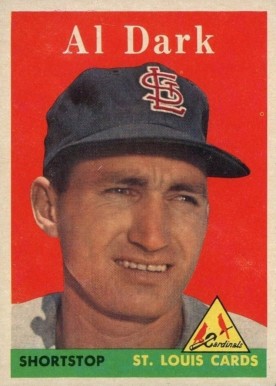 1958 Topps Al Dark #125 Baseball Card