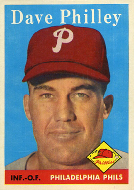 1958 Topps Dave Philley #116 Baseball Card