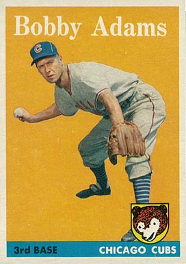 1958 Topps Bobby Adams #99 Baseball Card