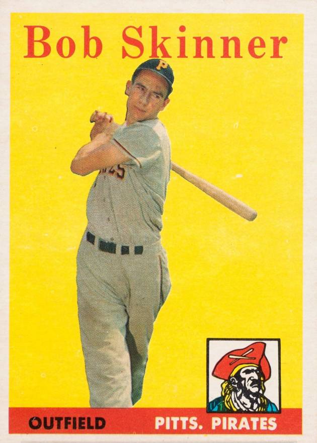 1958 Topps Bob Skinner #94 Baseball Card