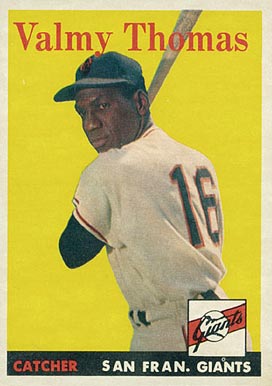 1958 Topps Valmy Thomas #86 Baseball Card
