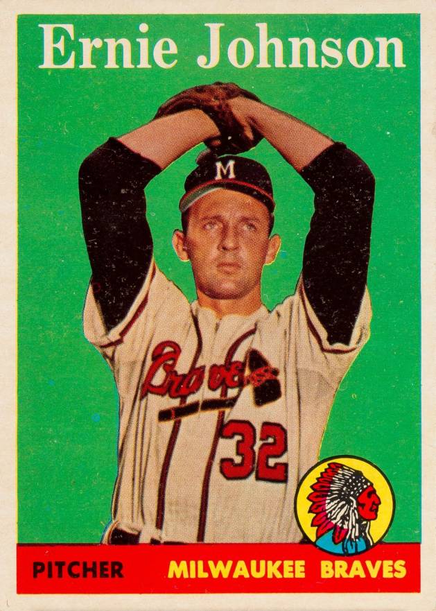 1958 Topps Ernie Johnson #78 Baseball Card