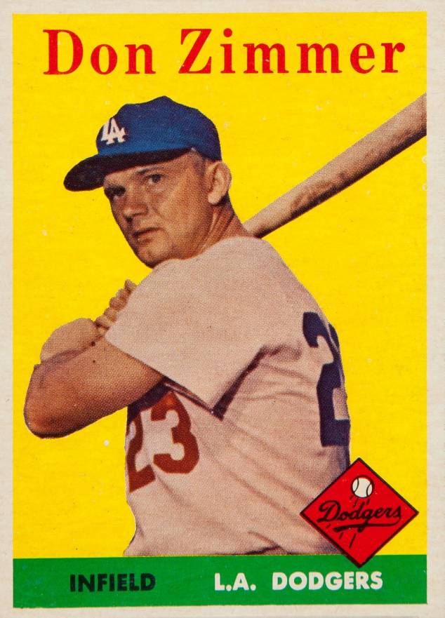 1958 Topps Don Zimmer #77 Baseball Card