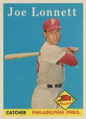 1958 Topps Joe Lonnett #64 Baseball Card