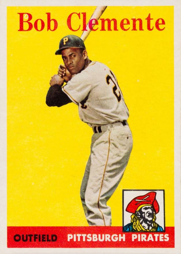 1958 Topps Bob Clemente #52 Baseball Card