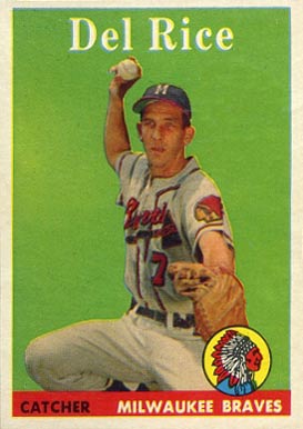 1958 Topps Del Rice #51 Baseball Card