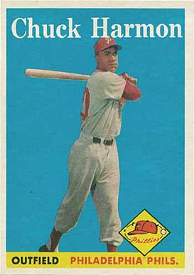 1958 Topps Chuck Harmon #48 Baseball Card