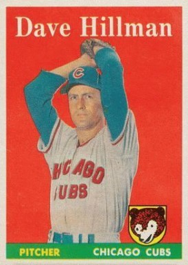 1958 Topps Dave Hillman #41 Baseball Card