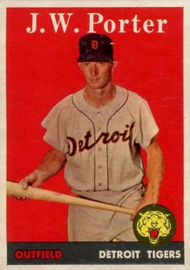 1958 Topps J.W. Porter #32 Baseball Card