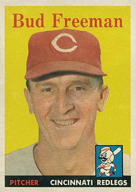 1958 Topps Bud Freeman #27 Baseball Card