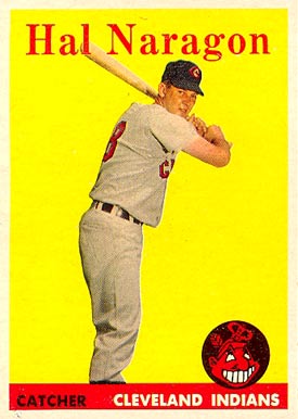 1958 Topps Hal Naragon #22 Baseball Card
